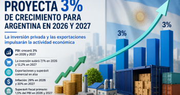 BBVA Research proyecta que la economía argentina crecerá 3% en 2026 y 2027 impulsada por la inversión y las exportaciones