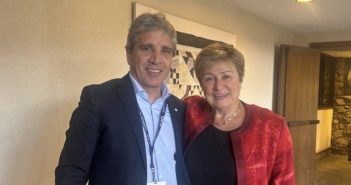 Georgieva con Caputo en el G-20: “Argentina logró un impresionante giro económico”