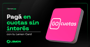 Acuerdo de GOcuotas y Lemon: pagos en cuotas con “cashback” en cripto